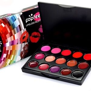 💕 Lip Gloss Palette - Multicolor
